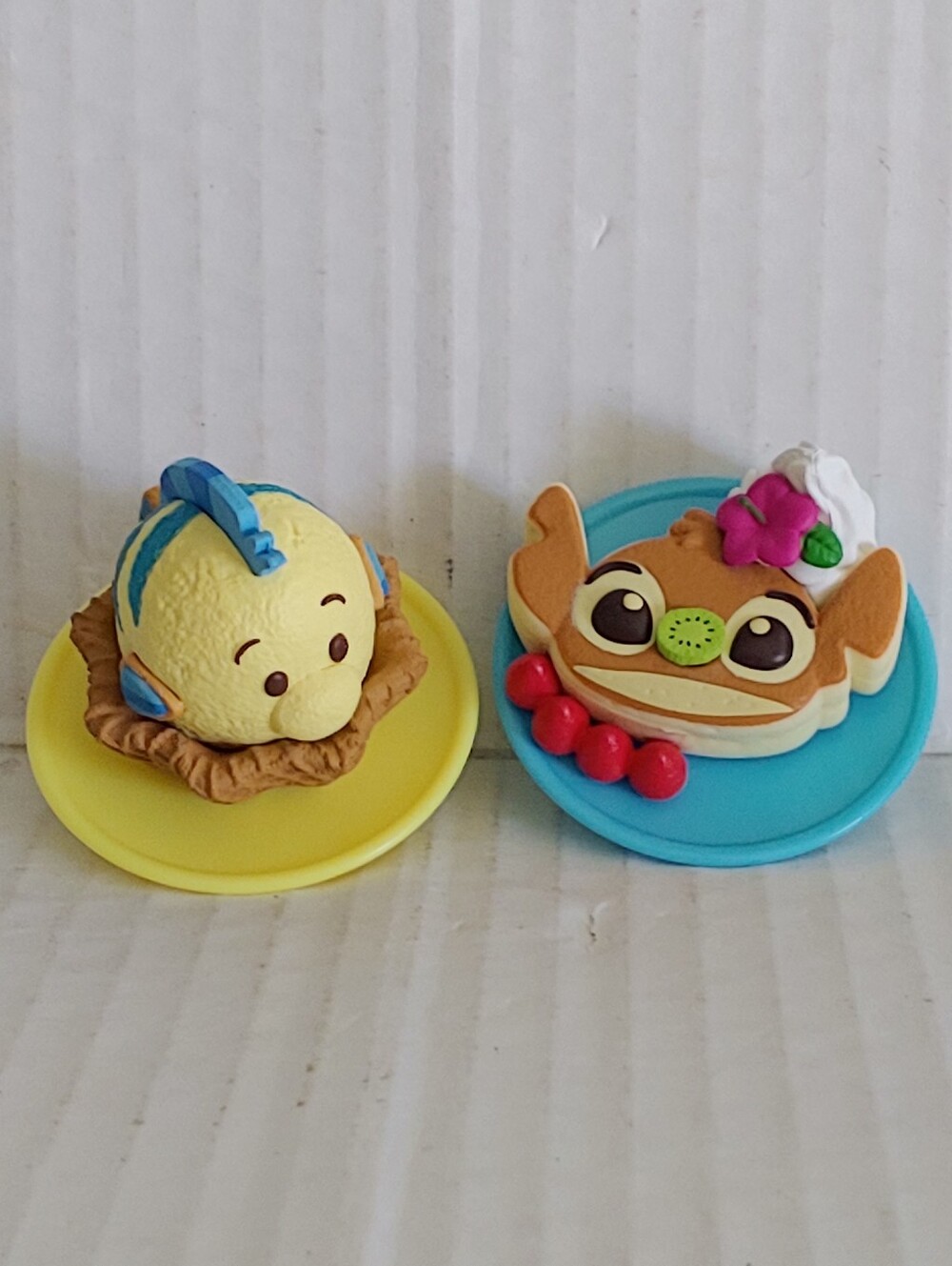 Flounder & Stitch Disney Mini Characters Yummy! Sweets Mascot Part 2 From Japan